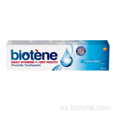 Paste de dientes de protección de la humedad de bioteno que restauraba la boca seca